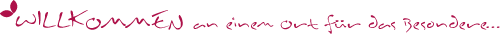 willkommen